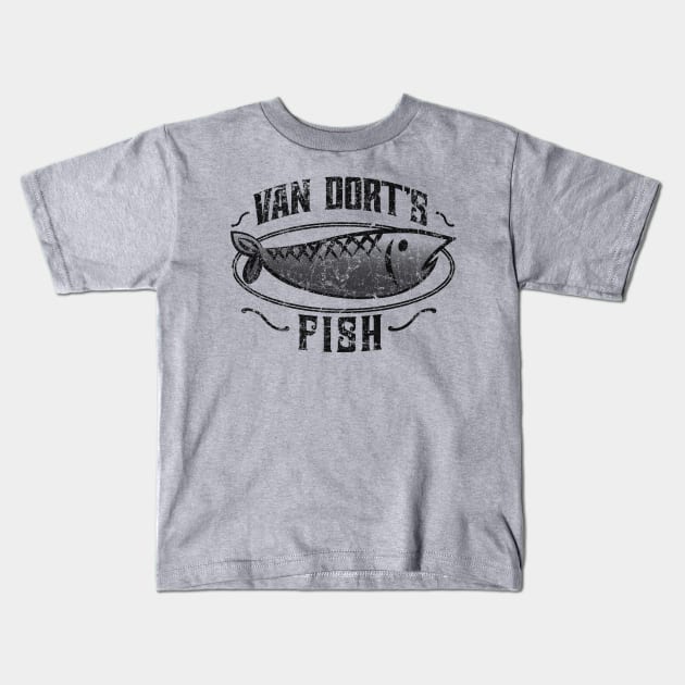 Van Dort's Fish Kids T-Shirt by MindsparkCreative